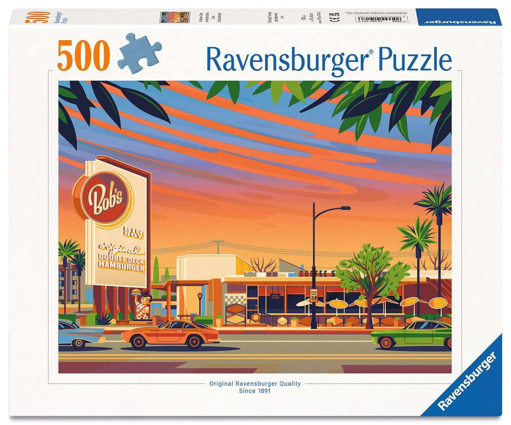 American Diner – 500 Piece Jigsaw Puzzle (Ravensburger)