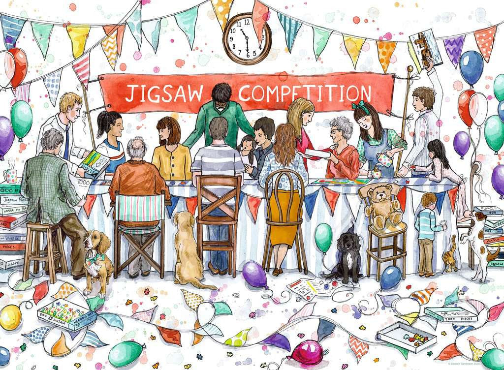 Jigsaw Puzzle Competition - 1000 Piece Jigsaw Puzzle (Ravensburger)