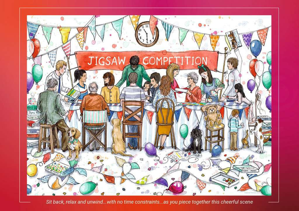 Jigsaw Puzzle Competition - 1000 Piece Jigsaw Puzzle (Ravensburger) - Image 3