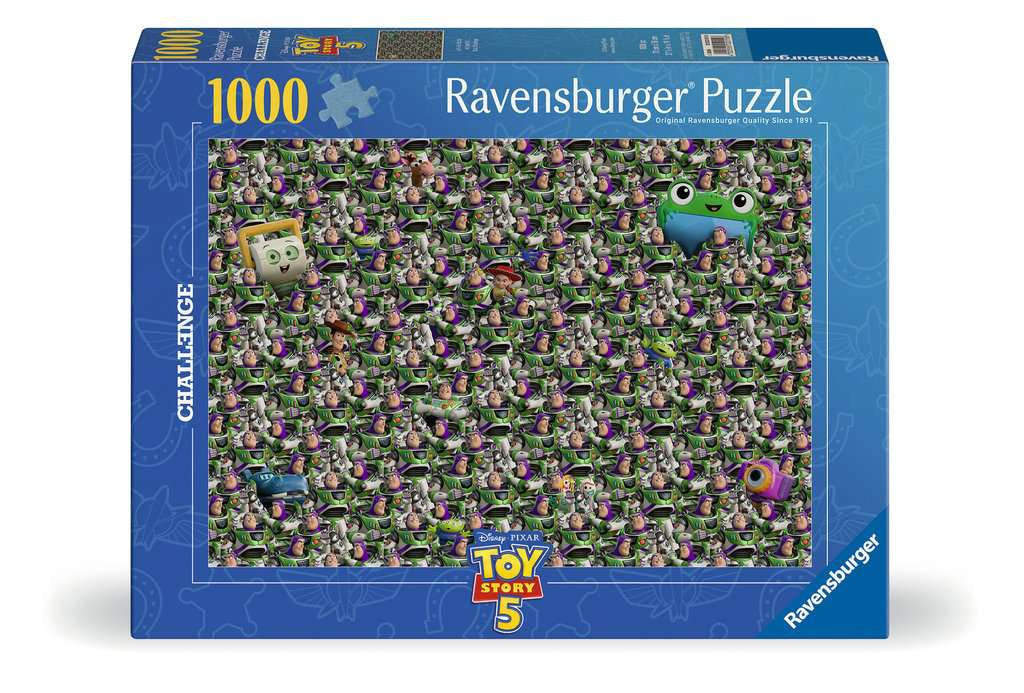 Box, straight on: Buzz Lightyear Challenge - 1000 Piece Jigsaw Puzzle (Ravensburger)