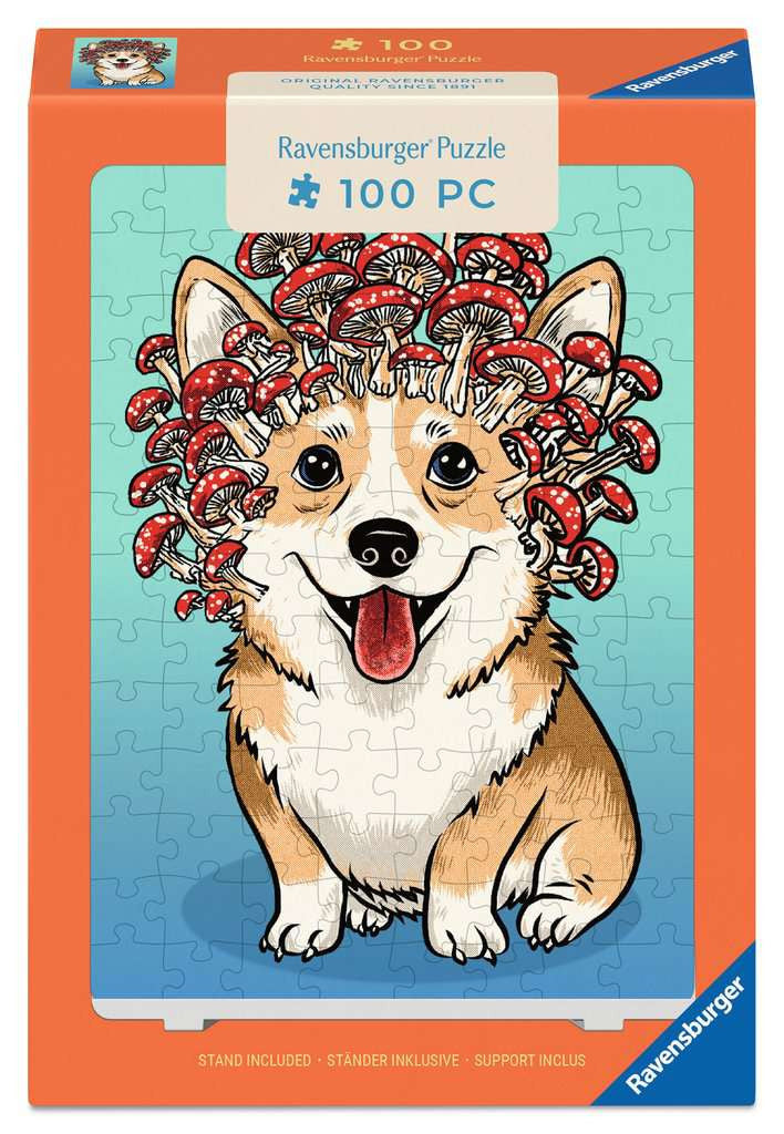 Corgiceps – 100 Piece Mini Jigsaw Puzzle (Ravensburger)