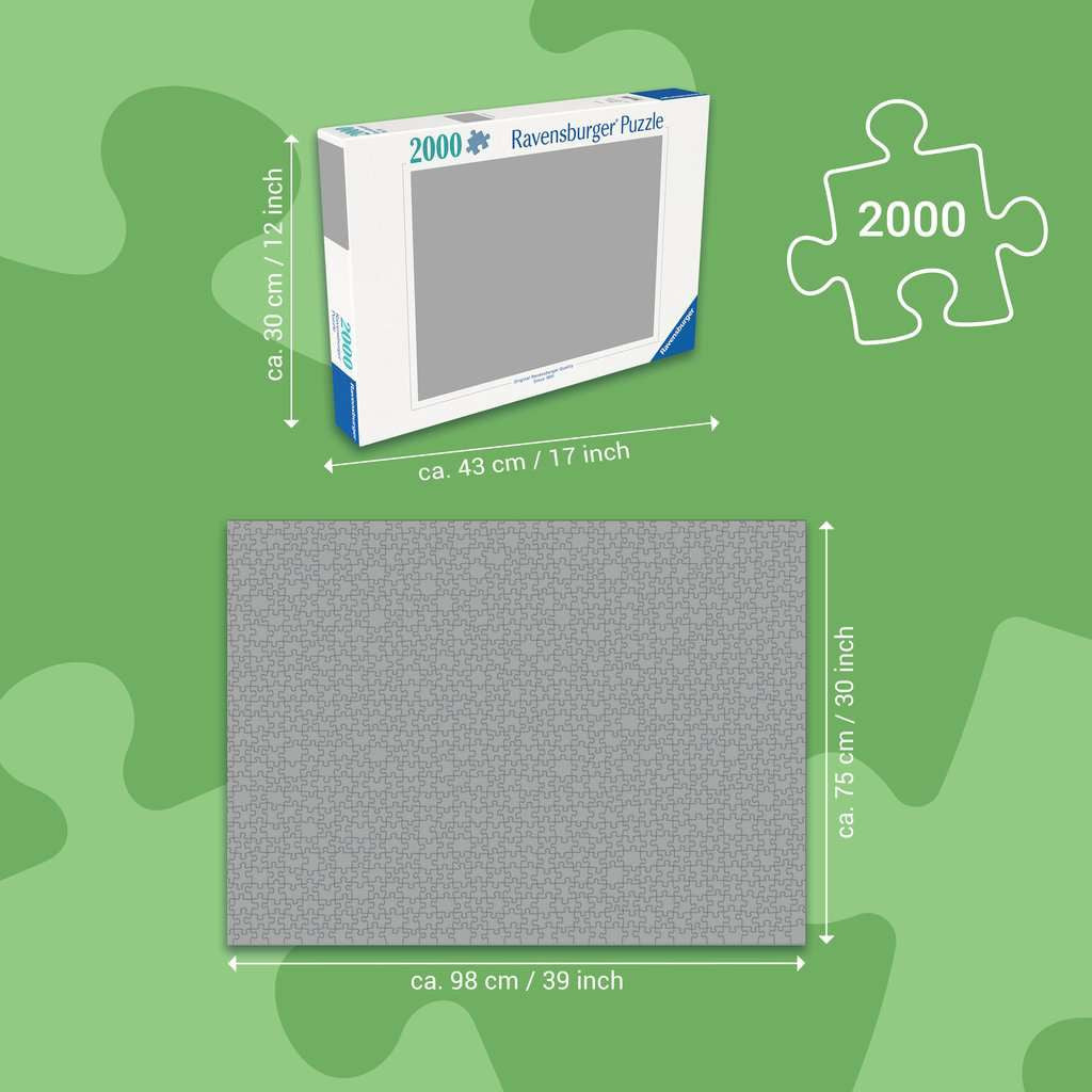 Size guide: Disney Pixar Gallery in Art - 2000 Piece Jigsaw Puzzle (Ravensburger)
