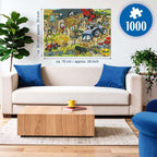 In use: Diddly Squat Farm Shop by Andy Tudor - 1000 Piece Jigsaw Puzzle (Ravensburger)