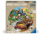 Box, straight on: Diddly Squat Farm - 500 Piece Circular Jigsaw Puzzle (Ravensburger)