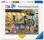 Box, straight on: The Flower Café – 750 XL Piece Jigsaw Puzzle (Ravensburger)