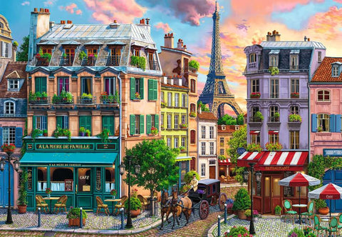 Artwork: Once in Paris – 200 XL Piece Jigsaw Puzzle (Ravensburger)