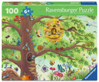 Box, straight on: Working Bees – 100 XXL Piece Jigsaw Puzzle (Ravensburger)