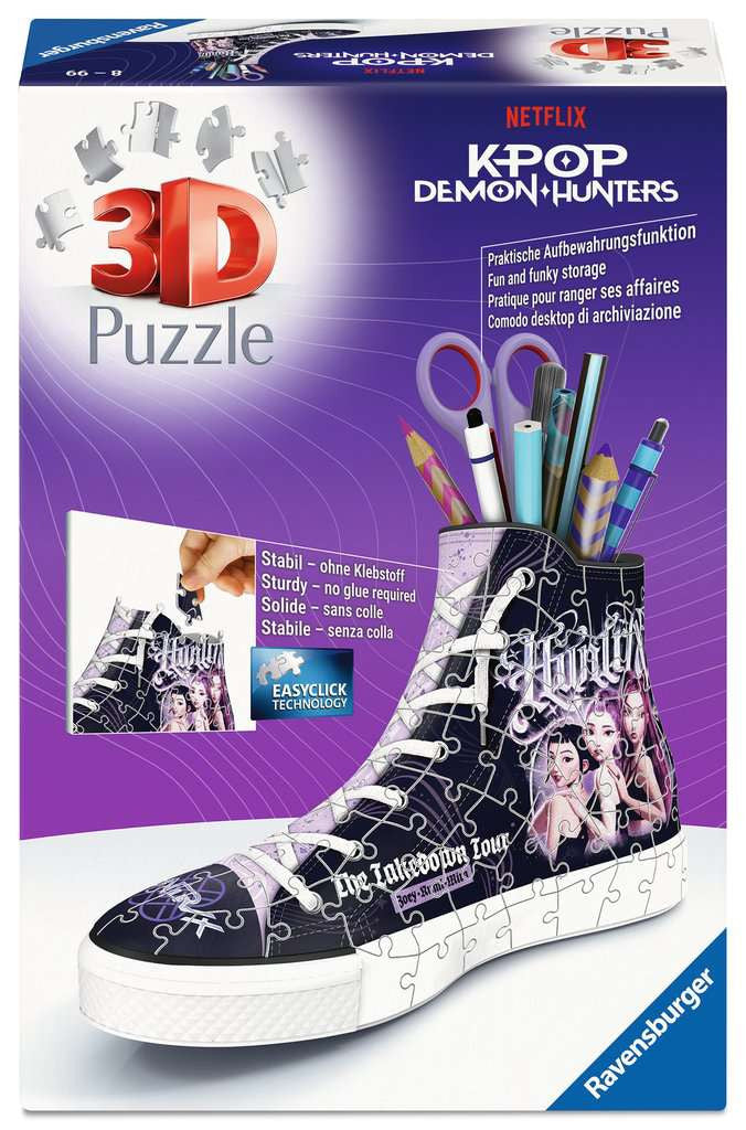 K-Pop Demon Hunters Trainer – 108 Piece 3D Jigsaw Puzzle (Ravensburger)