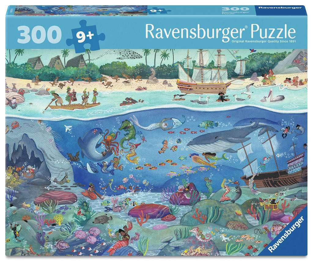 Box, straight on: Underwater – 300 XXL Piece Jigsaw Puzzle (Ravensburger)