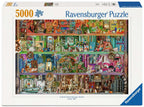 Box, straight on: The Library of Cats – 5000 Piece Jigsaw Puzzle (Ravensburger)