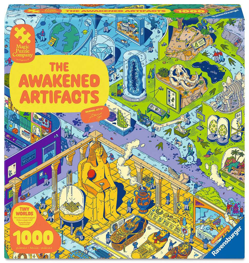 Box, straight on: Magic Puzzle Company Series 4: The Awakened Artifacts – 1000 Piece Jigsaw Puzzle (Ravensburger)