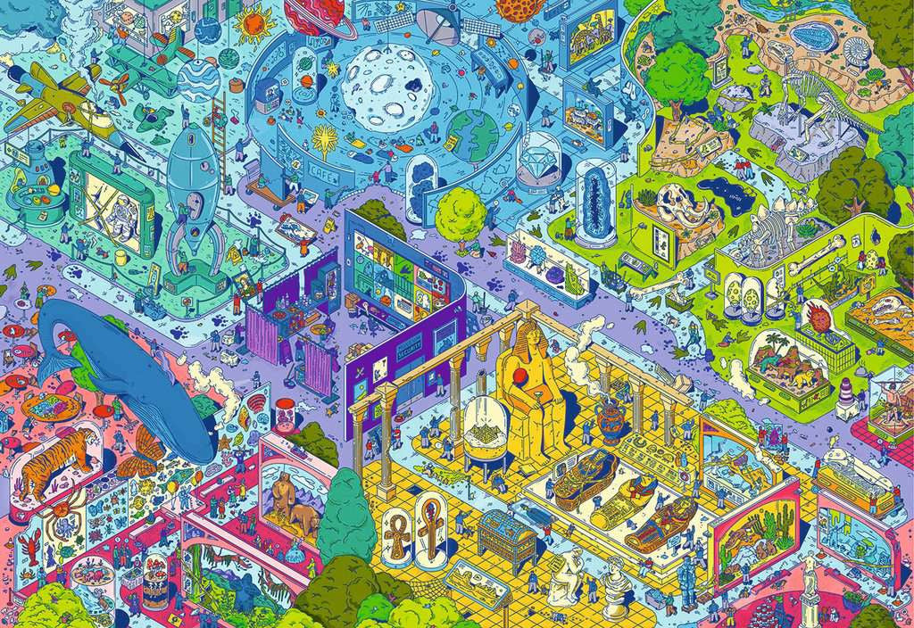 Artwork: Magic Puzzle Company Series 4: The Awakened Artifacts – 1000 Piece Jigsaw Puzzle (Ravensburger)