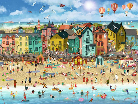 Artwork: Beach Life – 1500 Piece Jigsaw Puzzle (Ravensburger)