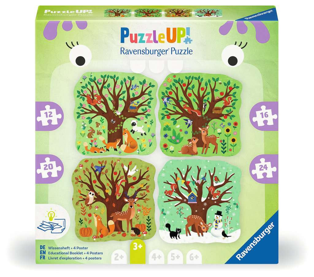 Puzzle Up Four Seasons – 24 Piece Jigsaw Puzzle (Ravensburger)