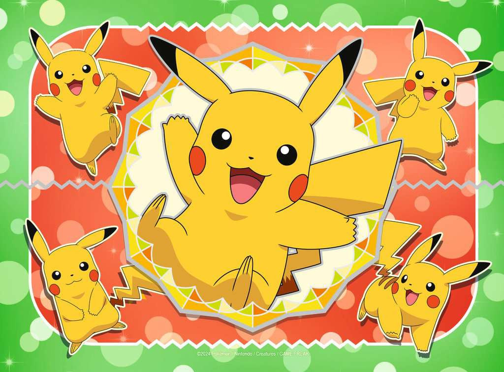 Pokémon – 4 in a Box (12, 16, 20 & 24 Piece) Jigsaw Puzzles (Ravensburger)