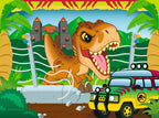 Jurassic World Explorers: Ready to Explore – 4 in a Box (12, 16, 20, 24 Piece) Jigsaw Puzzles (Ravensburger)