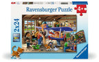 Airplane & Train Repairs – 2 x 24 Piece Jigsaw Puzzle (Ravensburger)