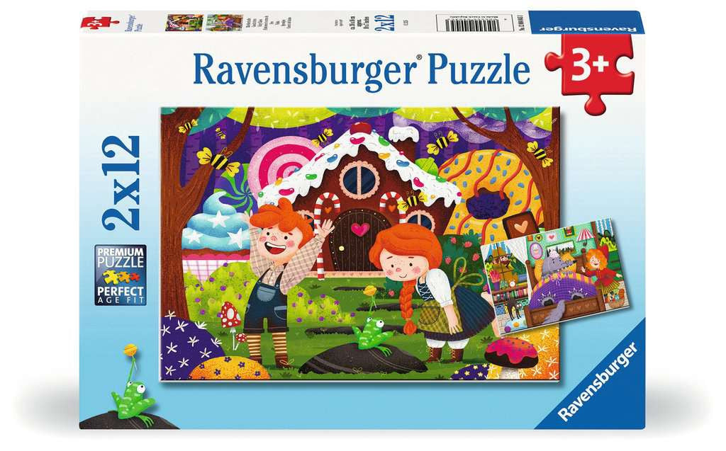 Fairy Tales – 2 x 12 Piece Jigsaw Puzzles (Ravensburger)