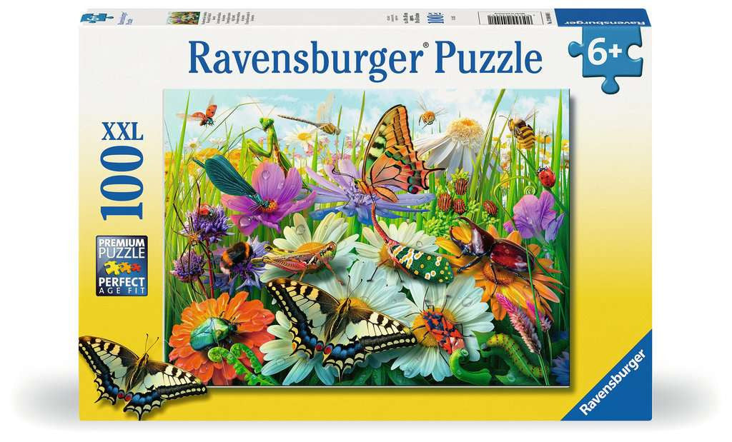 Wonderful World of Insects – 100 Piece XXL Jigsaw Puzzle (Ravensburger)