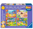My First Puzzles: How Many Can You Count? – 6, 8, 10 & 12 Piece Jigsaw Puzzles (Ravensburger)