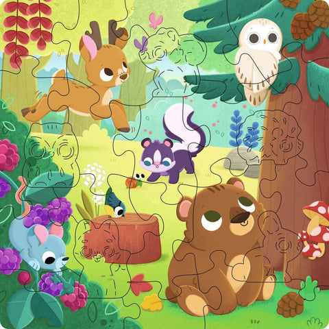 Forest Animals – 22 Piece Wooden Jigsaw Puzzle (Ravensburger)