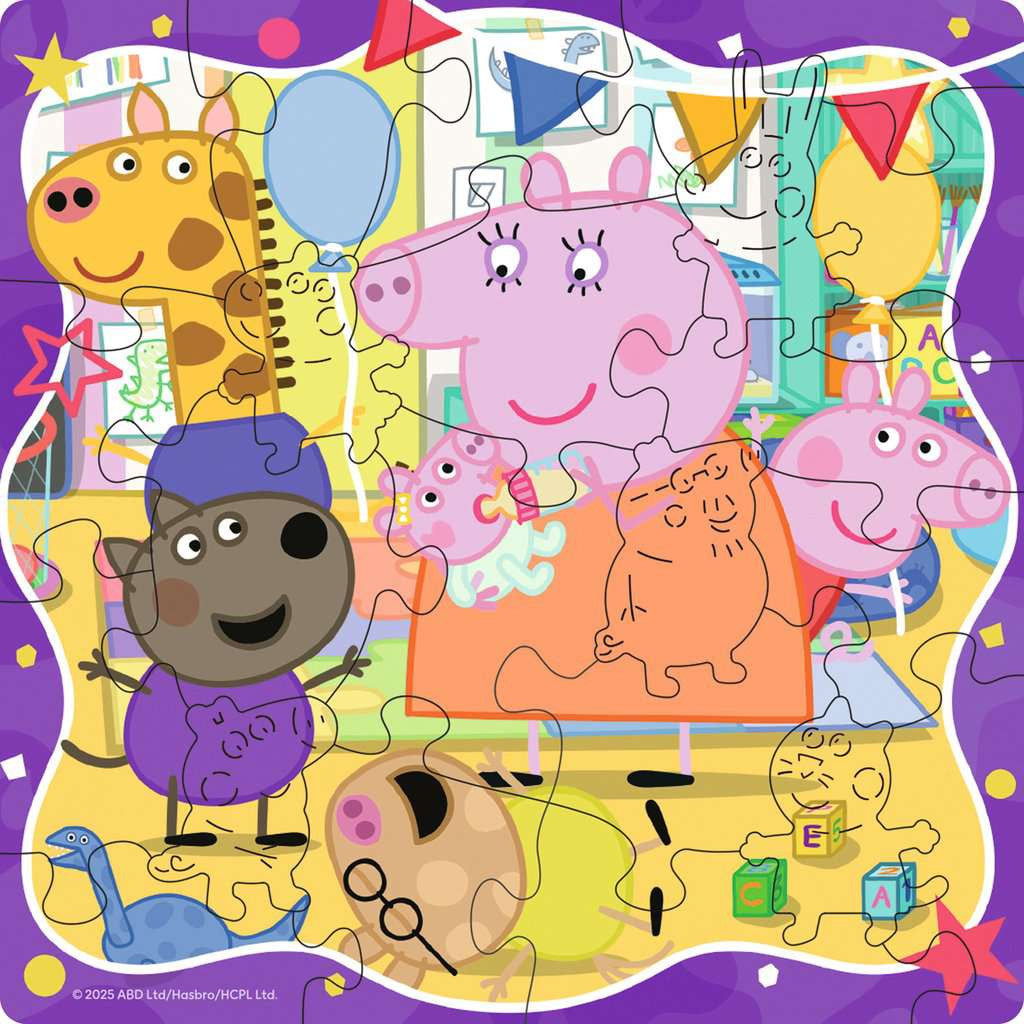 Peppa Pig – 22 Piece Wooden Jigsaw Puzzle (Ravensburger)