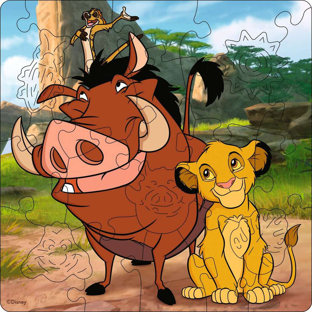 Disney The Lion King – 22 Piece Wooden Jigsaw Puzzle (Ravensburger)