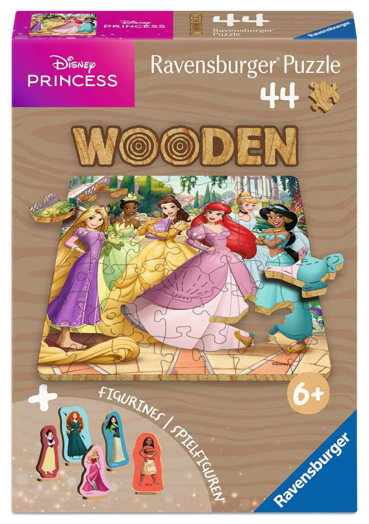 Disney Princess – 44 Piece Wooden Jigsaw Puzzle (Ravensburger)