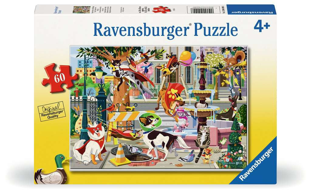 Super Dogs to the Rescue – 60 Piece Jigsaw Puzzle (Ravensburger)