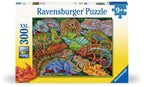 Riveting Reptiles – 300 Piece XXL Jigsaw Puzzle (Ravensburger)