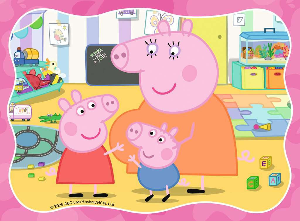 Peppa Pig 4 in a Box – 12, 16, 20 & 24 Piece Jigsaw Puzzles (Ravensburger)