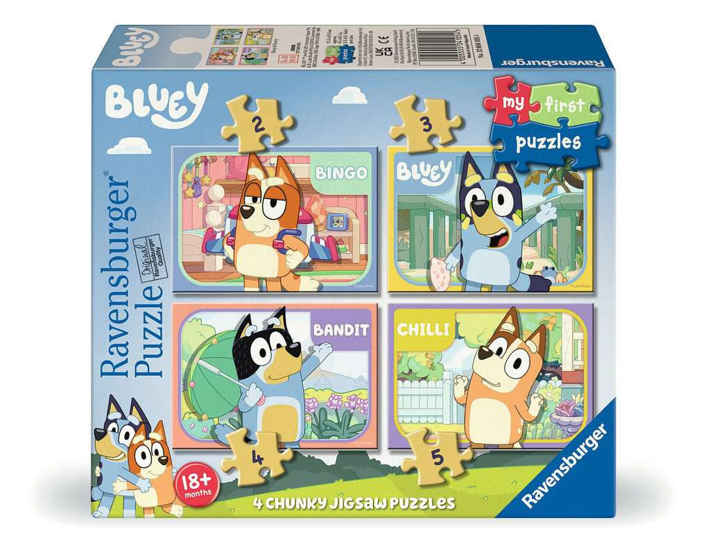 Bluey & Family My First Puzzles – 5 Piece Jigsaw Puzzle (Ravensburger)