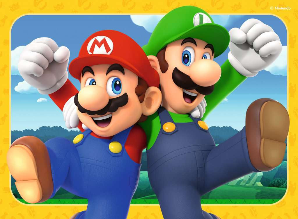 Super Mario 4 in a Box – 24 Piece Jigsaw Puzzle (Ravensburger)