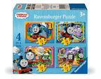 Thomas & Friends Anniversary 4 in a Box – 12, 16, 20 & 24 Piece Jigsaw Puzzles (Ravensburger)