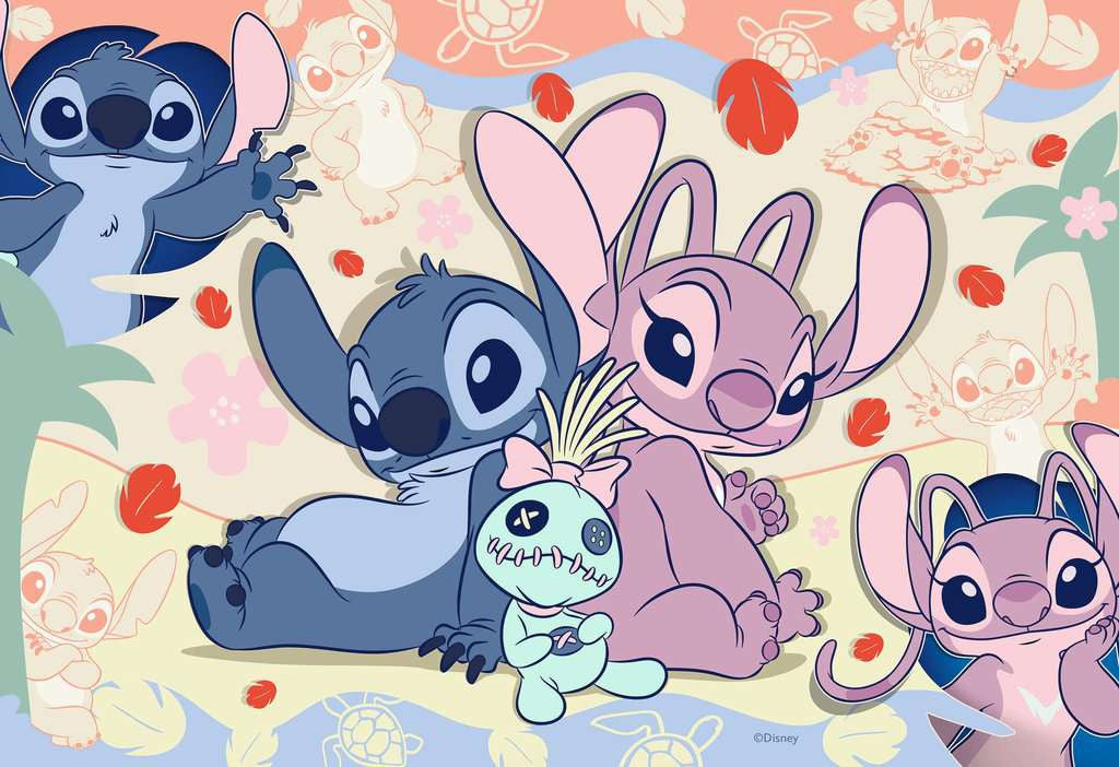 Disney Stitch Enjoy Time Together – 35 Piece Jigsaw Puzzle (Ravensburger)