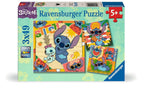 Disney Stitch Aloha – 3 x 49 Piece Jigsaw Puzzle (Ravensburger)