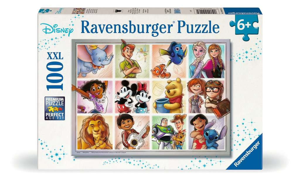 Disney Multicharacter XXL – 100 Piece Jigsaw Puzzle (Ravensburger)