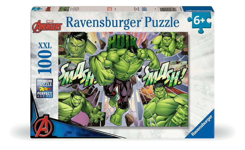 Marvel Hulk XXL – 100 Piece Jigsaw Puzzle (Ravensburger)