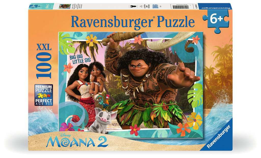 Disney Moana 2 XXL – 100 Piece Jigsaw Puzzle (Ravensburger)