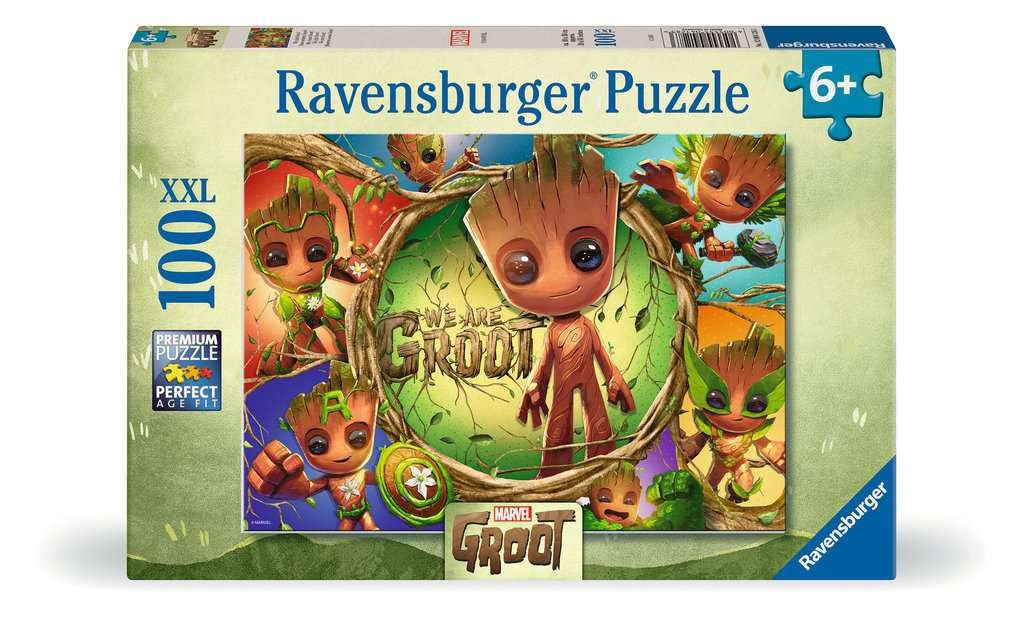 Marvel Groot XXL – 100 Piece Jigsaw Puzzle (Ravensburger)