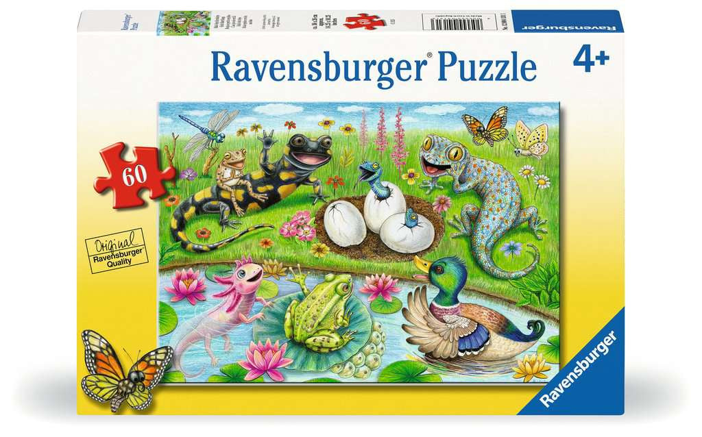 Hello Hatchlings – 60 Piece Jigsaw Puzzle (Ravensburger)