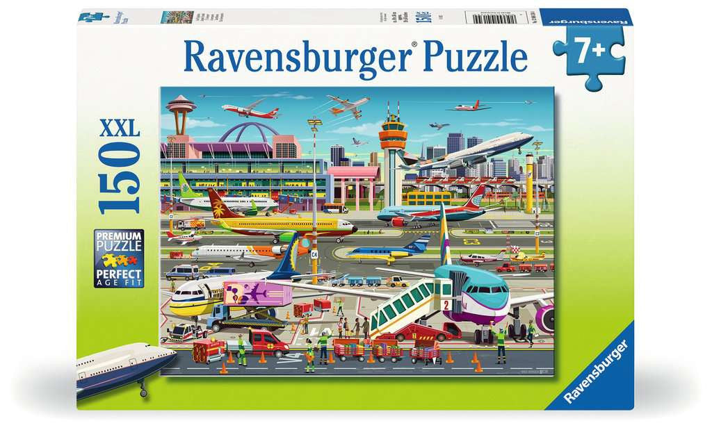 Airport Central XXL – 150 Piece Jigsaw Puzzle (Ravensburger)