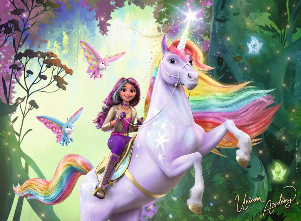 Unicorn Academy XXL – 100 Piece Jigsaw Puzzle (Ravensburger)