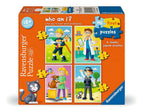 My First Puzzles: Who Am I? – 2, 3, 4 & 5 Piece Jigsaw Puzzles (Ravensburger)