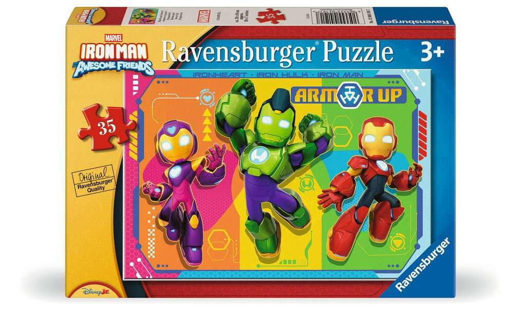 Iron Man & His Awesome Friends – 35 Piece Jigsaw Puzzle (Ravensburger)