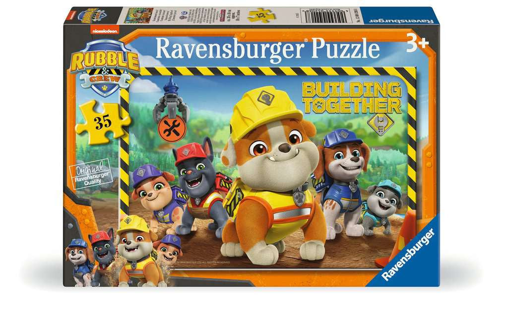 Rubble & Crew: Building Together – 35 Piece Jigsaw Puzzle (Ravensburger)