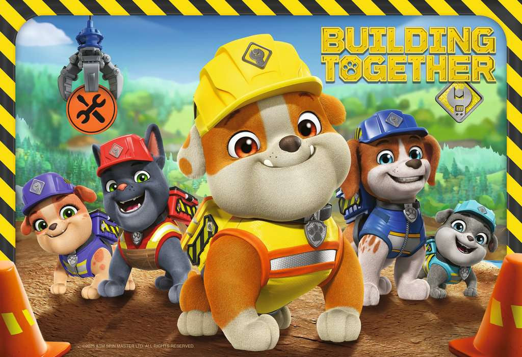 Rubble & Crew: Building Together – 35 Piece Jigsaw Puzzle (Ravensburger)