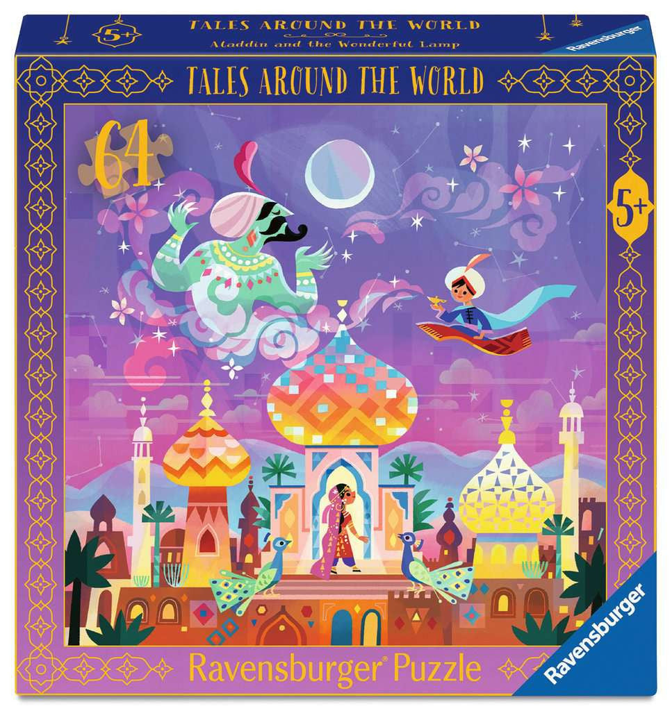 Aladdin and the Wonderful Lamp – 64 Piece Square Jigsaw Puzzle (Ravensburger)
