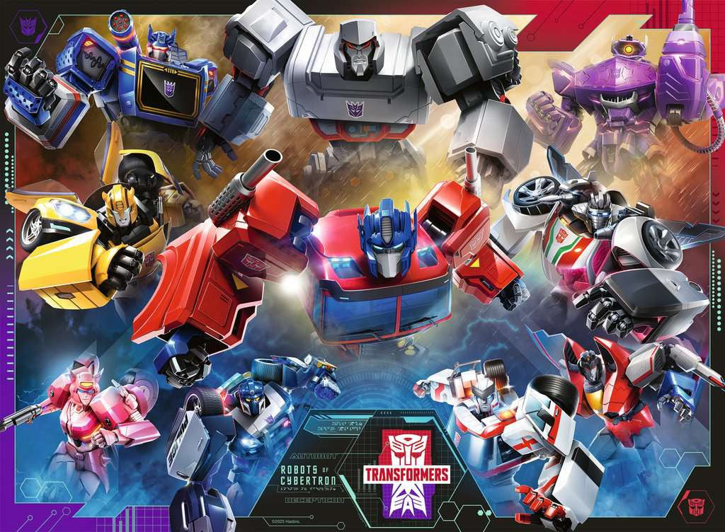 Transformers XXL – 100 Piece Jigsaw Puzzle (Ravensburger)