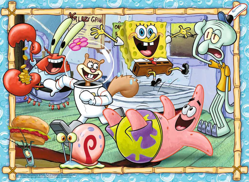 SpongeBob SquarePants XXL – 200 Piece Jigsaw Puzzle (Ravensburger)